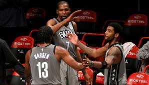 Platz 1: BROOKLYN NETS: (Bilanz in der Vorsaison 48-24, Platz 2 in der Eastern Conference) - Wettquote: +240