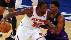 NEW YORK KNICKS (37-28) - Playoff-Chancen: 97 Prozent (noch 7 Spiele, schwerste verbliebene Gegner unter anderem Suns, Nuggets, Lakers und Clippers)