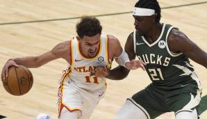 Trae Young führt die Atlanta Hawks zum Auftaktsieg in den Ost-Finals gegen die Bucks.