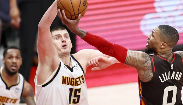 Nikola Jokic und die Denver Nuggets schalten in Spiel 6 die Portland Trail Blazers aus.