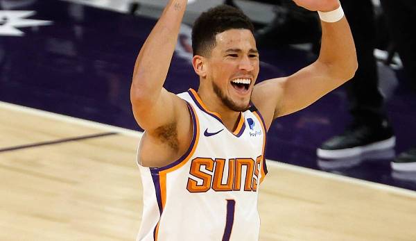 Devin Booker von den Phoenix Suns war der beste Spieler in Game 1 der West-Finals gegen die L.A. Clippers.