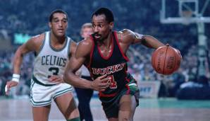 Noch ein Opfer von Birds Celtics. Moncrief erreichte in zehn Jahren mit den Bucks zehnmal die Playoffs, 1984 führte das Defensiv-Ass sein Team in die Ost-Finals. Dann machte Boston kurzen Prozess (4-1).