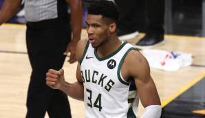 Giannis Antetokounmpo und die Bucks haben Spiel 5 für sich entschieden.