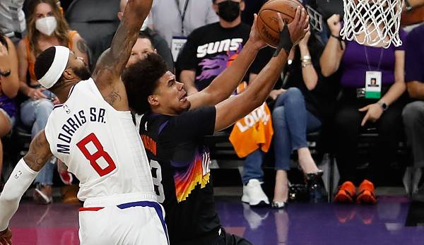 Suns-Forward Cameron Johnson legt in diesen Playoffs im Schnitt 8,2 Punkte pro Spiel auf.