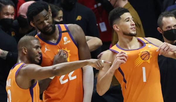 Paul, Ayton und Booker sind die Stars der Phoenix Suns.