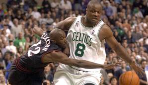 Platz 10: ANTOINE WALKER (Boston Celtics) - 354 Punkte in seinen ersten Playoffs im Jahr 2002 (16 Spiele - 22,1 Punkte pro Partie)