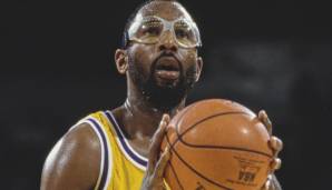 Platz 9: JAMES WORTHY (Los Angeles Lakers) - 371 Punkte in seinen ersten Playoffs im Jahr 1984 (21 Spiele - 17,7 Punkte pro Partie)