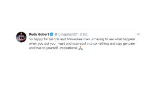 RUDY GOBERT (Utah Jazz, dreifacher Defensive Player of the Year)