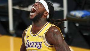 Platz 6: MONTREZL HARRELL | Team: Los Angeles Lakers | Alter: 27 | Status: Spieler-Option (9,7 Mio.) | Gehalt 20/21: 9,3 Mio. | Stats 20/21: 13,5 Punkte, 6,2 Rebounds und 0,7 Blocks bei 62,2 Prozent FG in 22,9 Minuten (69 Spiele)