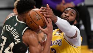 Platz 2: ANDRE DRUMMOND | Team: Los Angeles Lakers | Alter: 27 | Status: Unrestricted Free Agent | Gehalt 20/21: 28,0 Mio. | Stats 20/21: 14,9 Punkte, 12,0 Rebounds und 2,0 Assists bei 49,3 Prozent FG in 27,0 Minuten (46 Spiele)