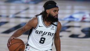 Platz 13: PATTY MILLS | Team: San Antonio Spurs | Alter: 32 | Status: Unrestricted Free Agent | Gehalt 20/21: 13,5 Millionen | Stats 20/21: 10,8 Punkte und 2,4 Assists bei 41,2 Prozent FG und 37,5 Prozent Dreier in 24,8 Minuten (68 Spiele).