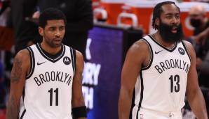 James Harden und Kyrie Irving befinden sich offenbar in Gesprächen mit den Nets um eine vorzeitige Vertragsverlängerung.