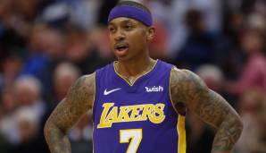 Isaiah Thomas absolvierte bereits in der Saison 2017/18 17 Partien im Trikot der Lakers.