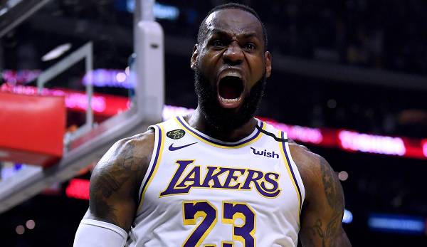 LeBron James will mit den Los Angeles Lakers in der Saison 2021/22 wieder ganz oben angreifen.