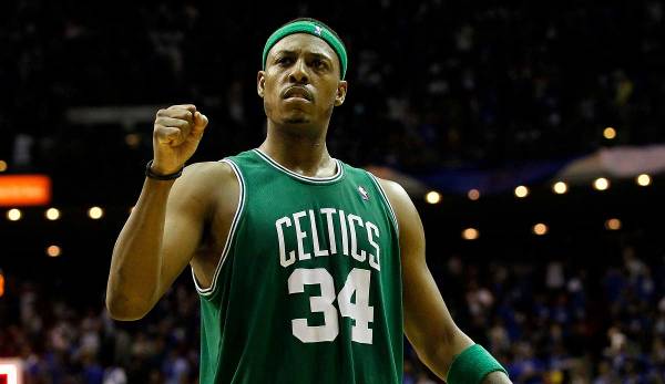 Paul Pierce spielte insgesamt 15 Jahre im Trikot der Boston Celtics.
