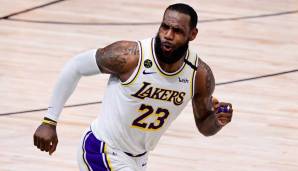 Platz 26: LEBRON JAMES – seit Juli 2018 bei den Los Angeles Lakers (Free Agency) – 3 Jahre