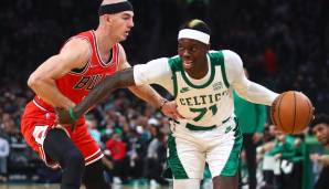 Dennis Schröder hat seine Rolle in Boston noch nicht komplett gefunden.