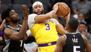 Anthony Davis und Russell Westbrook führen die Lakers zu einem Comeback-Sieg in Sacramento.