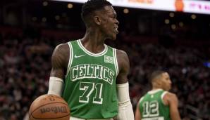 Platz 5: DENNIS SCHRÖDER | Boston Celtics | Vertrag bis 2022 | Gehalt: 5,9 Mio. Dollar | Stats 21/22: 17,9 Punkte und 4,9 Assists bei 44,6 Prozent FG und 35,8 Prozent Dreier in 33,3 Minuten (23 Spiele)