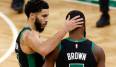 Jayson Tatum und Jaylen Brown sind die beiden All-Stars der Boston Celtics.