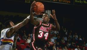 Platz 19: WILLIE BURTON (Philadelphia 76ers) - 53 Punkte bei 12/19 Würfen aus dem Feld, 5/8 Dreiern und 24/28 Freiwürfen am 13. Dezember 1994 gegen die Miami Heat: 84,6 Prozent True Shooting Percentage