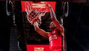 Platz 21: JALEN GREEN (20, Houston Rockets) - Stats 21/22: 17,3 Punkte, 3,4 Rebounds und 2,6 Assists bei 42,6 Prozent FG und 34,3 Prozent Dreier - Vorjahr: nicht gerankt (Rookie)