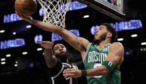 Platz 1: JAYSON TATUM (Boston Celtics) - 27 Punkte, 8 Rebounds, 4,4 Assists über 74 Spiele (45,2 Prozent FG, 35,1 Prozent Dreier)