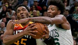 NBA ALL-DEFENSIVE FIRST TEAM: MARCUS SMART (Boston Celtics, Guard) - Stimmen fürs First Team: 99 | Stimmen fürs Second Team: 0 | Gesamtpunktzahl: 198 - 3. All-Defensive-Nominierung, Smart erhielt mit Abstand die meisten Stimmen