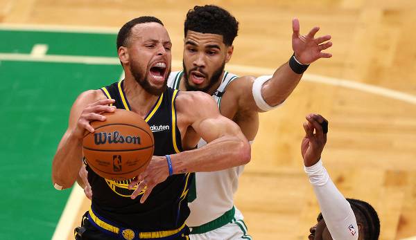 Stephen Curry nahm es in Spiel 4 der Finals fast im Alleingang mit den Celtics auf.