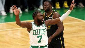 Mit einer starken Teamleistung haben die Celtics zurückgeschlagen und sich Spiel 3 der Finals geholt. Drei von ihnen müssen den Spielball teilen - während bei den Warriors vor allem ein Spieler maßlos enttäuscht.