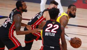 Platz 25: ANDRE IGUODALA | Team: Miami Heat | Plus/Minus: -25 in 25 Minuten in Spiel 1 der NBA Finals 2020 gegen die Los Angeles Lakers (98:116)
