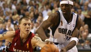 Platz 7: JASON TERRY | Team: Dallas Mavericks | Plus/Minus: -28 in 33 Minuten in Spiel 4 der NBA Finals 2006 gegen die Miami Heat (74:98)