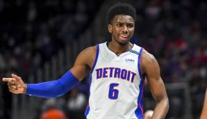 Platz 11: HAMIDOU DIALLO | Team: Detroit Pistons | Alter: 23 | Status: Team-Option (5,2 Mio) | Gehalt 21/22: 5,2 Mio | Stats 21/22: 11,0 Punkte, 4,8 Rebounds und 1,3 Assists bei 49,6 Prozent FG und 24,7 Prozent Dreier in 21,9 Minuten (58 Spiele)