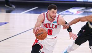 Auch bei LaVine gab es eine kleine Delle, allerdings eher wegen der Ankunft von DeRozan und einer Verletzung. Der Bulls-Guard ist offensiv dennoch kaum zu stoppen und hat sich tatsächlich auch defensiv über die Jahre gesteigert.