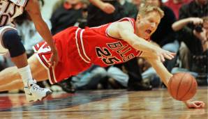Steve Kerr gewann drei seiner fünf Championships mit den Chicago Bulls.