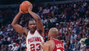 Mark Aguirre gewann mit den Detroit Pistons zwei Meisterschaften.