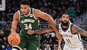 Giannis Antetokounmpo war in der zweiten Halbzeit einfach zu viel für die Nets.