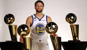 Platz 1: GOLDEN STATE WARRIORS - Gehälter: 189,5 Millionen Dollar | Luxussteuer: 170,2 Millionen Dollar | Gesamt: 359,7 Millionen Dollar | Topverdiener: Stephen Curry (48,1 Mio.)