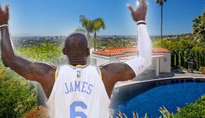LeBron James besitzt gleich mehrere Luxusvillen in Los Angeles - eine teurer als die andere.