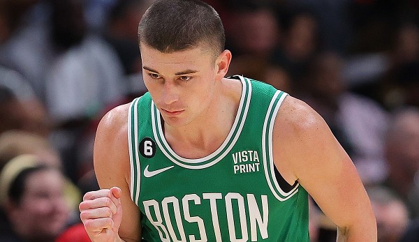 Payton Pritchard ist ein Opfer der starken Rotation der Boston Celtics.