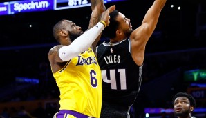 Die Los Angeles Lakers unterlagen den Sacramento Kings.