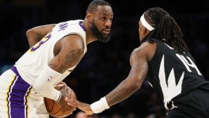 LeBron James war der Topscorer der Lakers gegen die Clippers.