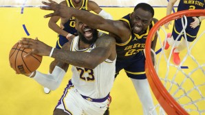 LeBron James traf gegen Golden State die Freiwürfe zum Sieg.