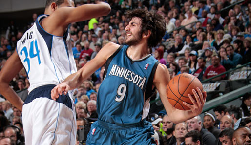 Ricky Rubio und die Wolves waren von Dallas nicht zu stoppen