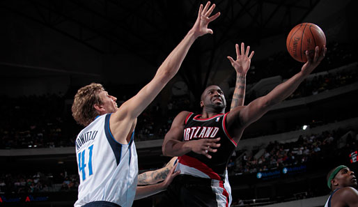 Blazers-Guard Raymond Felton schenkte den Mavs 30 Punkte ein