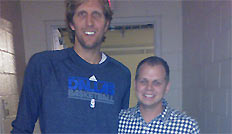 SPOX-Reporter Toby Rochau traf Dirk Nowitzki zum Interview