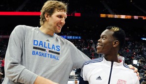 Dirk Nowitzki und Dennis Schröder trafen in dieser Woche in Atlanta aufeinander