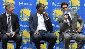 Kevin Durant wird künftig für die Golden State Warriors auflaufen