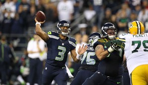 Russell Wilson spielte damals den entscheidenden Pass zum Last-Minute-Sieg für Seattle