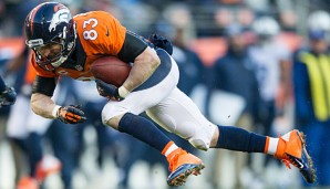 Wes Welker wird den Broncos vier Spieltage fehlen